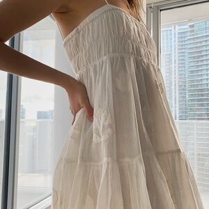 ARITZIA x WILFRED - Vegabond Midi Embroidered Dress, XS